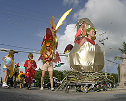 Chicken Fest Key West 2004 photo - Duval Street, Key West